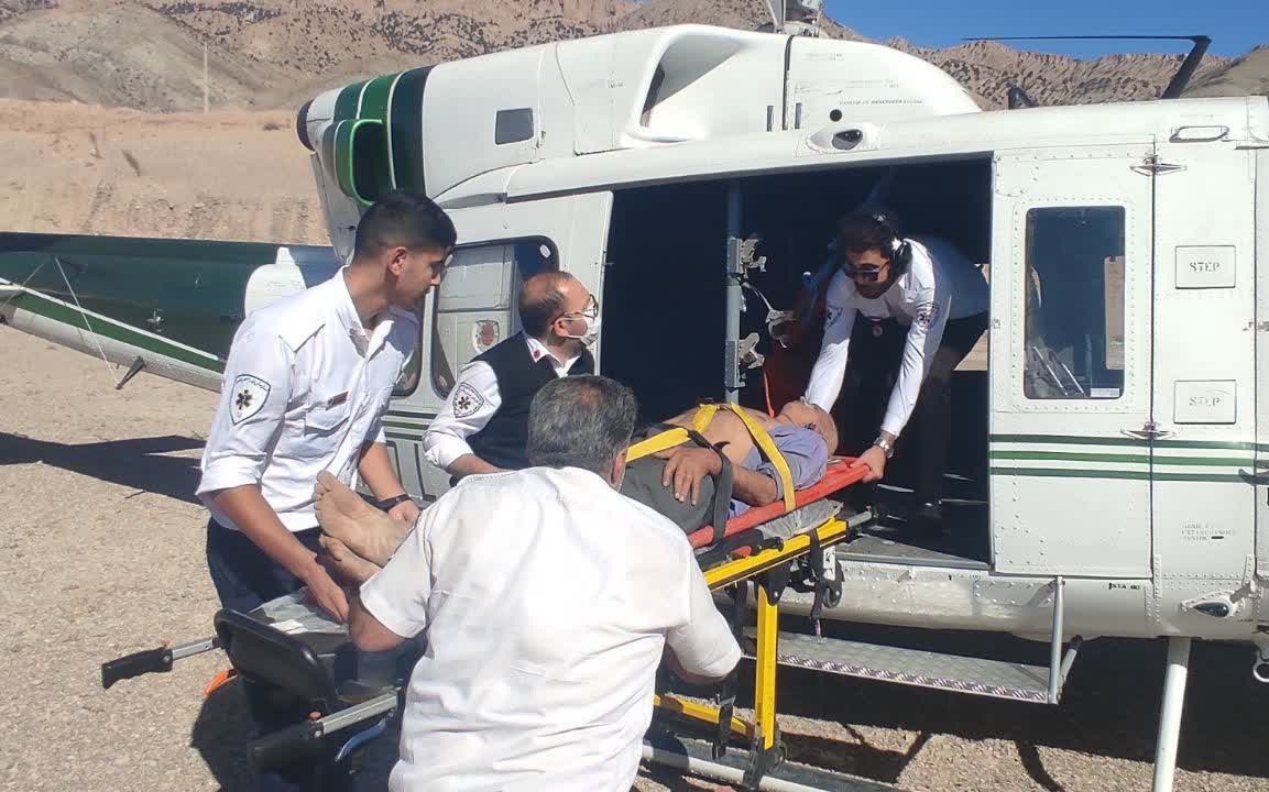 نجات جان بیمار دچار سکته قلبی توسط اورژانس هوایی خراسان شمالی